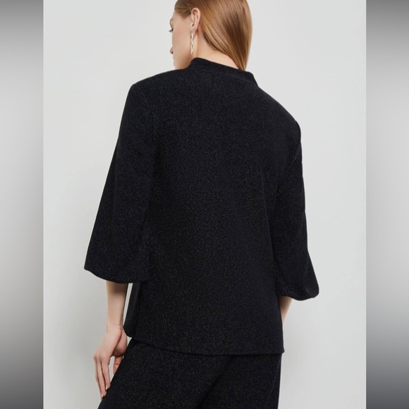 2-Piece Misook Black Sparkle Set L msrp $388 - Picture 1 of 14